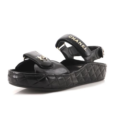 chanel shoes multi strap|Chanel velcro sandals 2020 price.